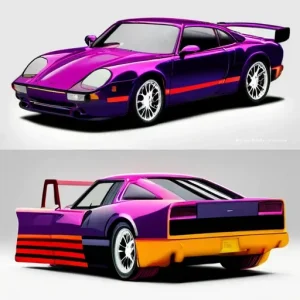 Эстетика неожиданных сочетаний цветов в дизайне авто